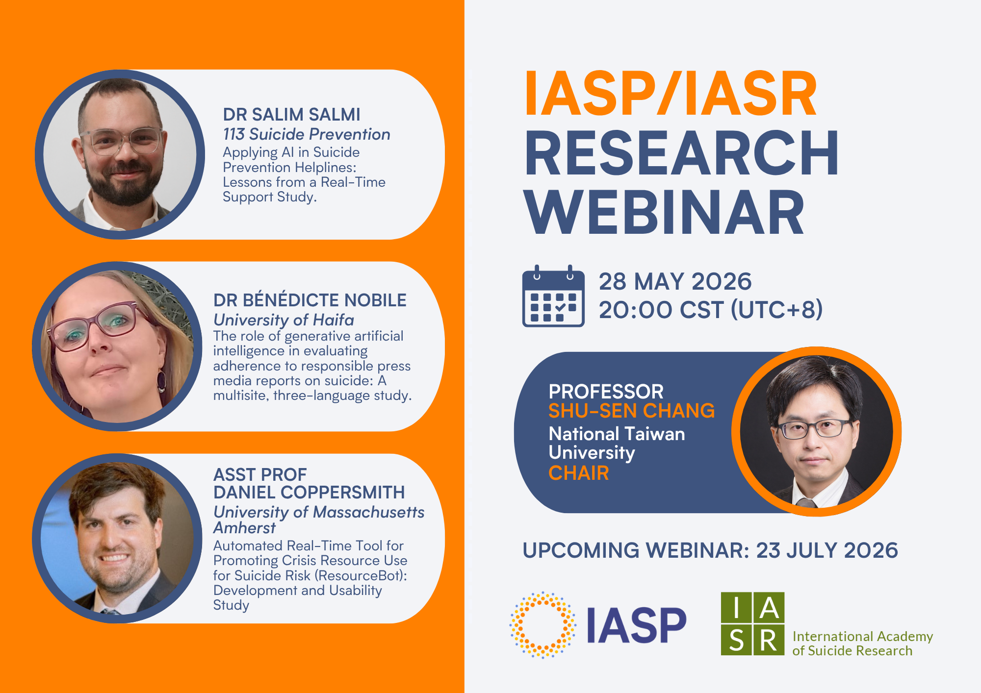 IASP/IASR Research Webinar Flyer 28 May 2026