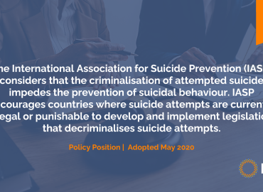 Updated Position Paper on the Decriminalisation of Attempted Suicide