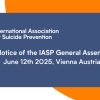IASP General Assembly to Take Place at 33rd World Congress in Vienna