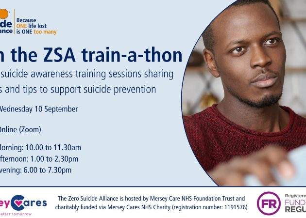 ZSA train-a-thon: virtual suicide awareness training sessions