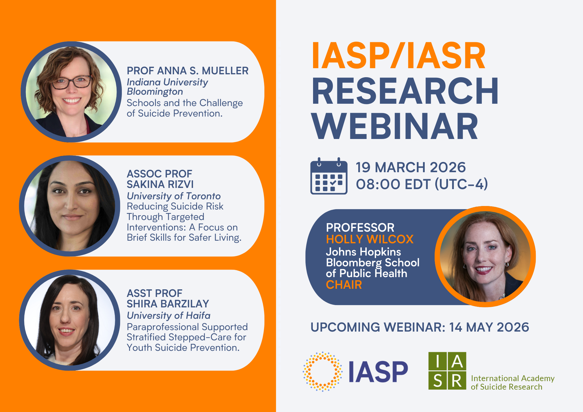 IASP IASR Research Webinar 19 March 2026