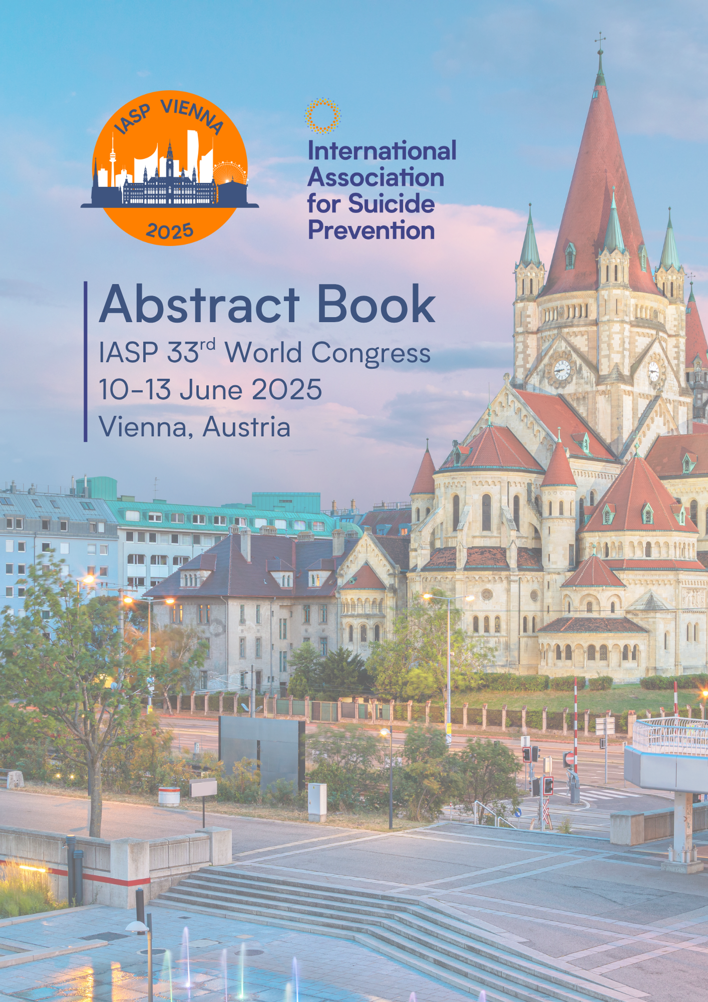 IASP Vienna Abstract Book Front Page