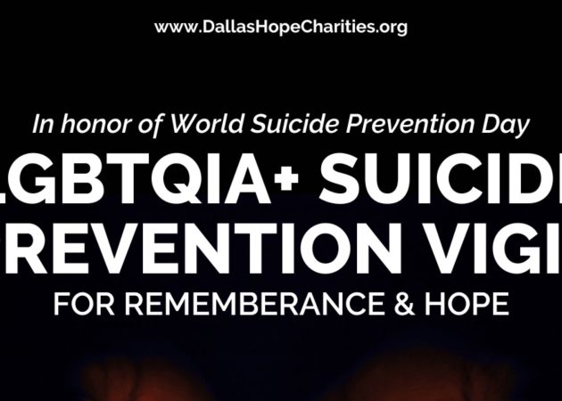 LGBTQIA+ Suicide Prevention Vigil Registration