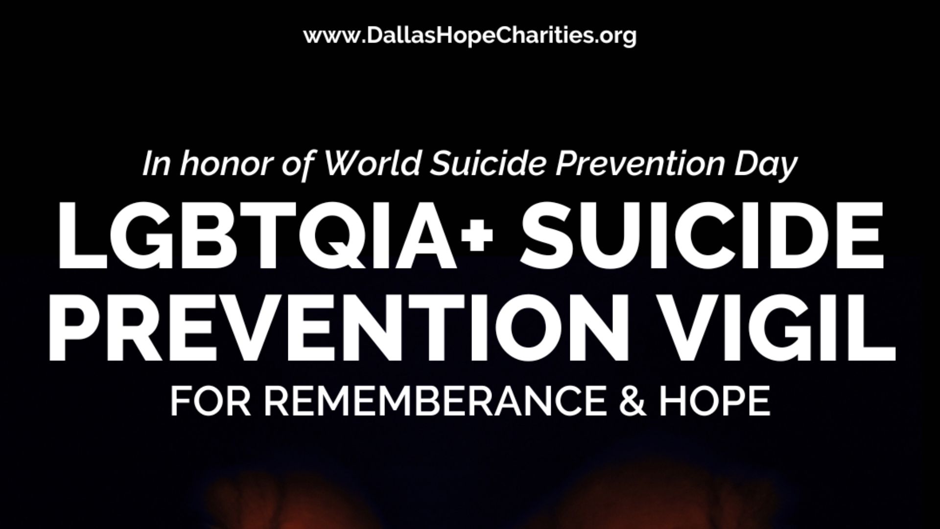 LGBTQIA Suicide Prevention Vigil