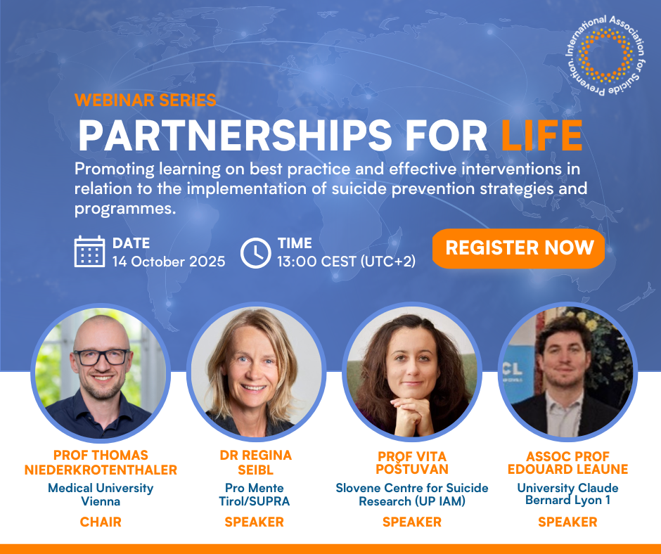 Partnerships for Life Webinar Series Flyer Oct 2025