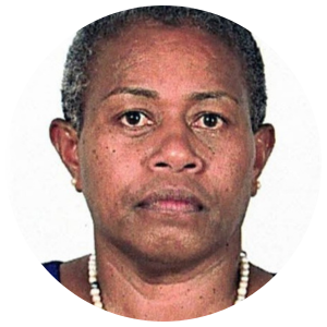 A photo showing the Permanent Secretary Selina Camaibau Kuruleca