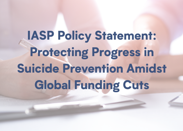 Protecting Progress in Suicide Prevention Amidst Global Funding Cuts