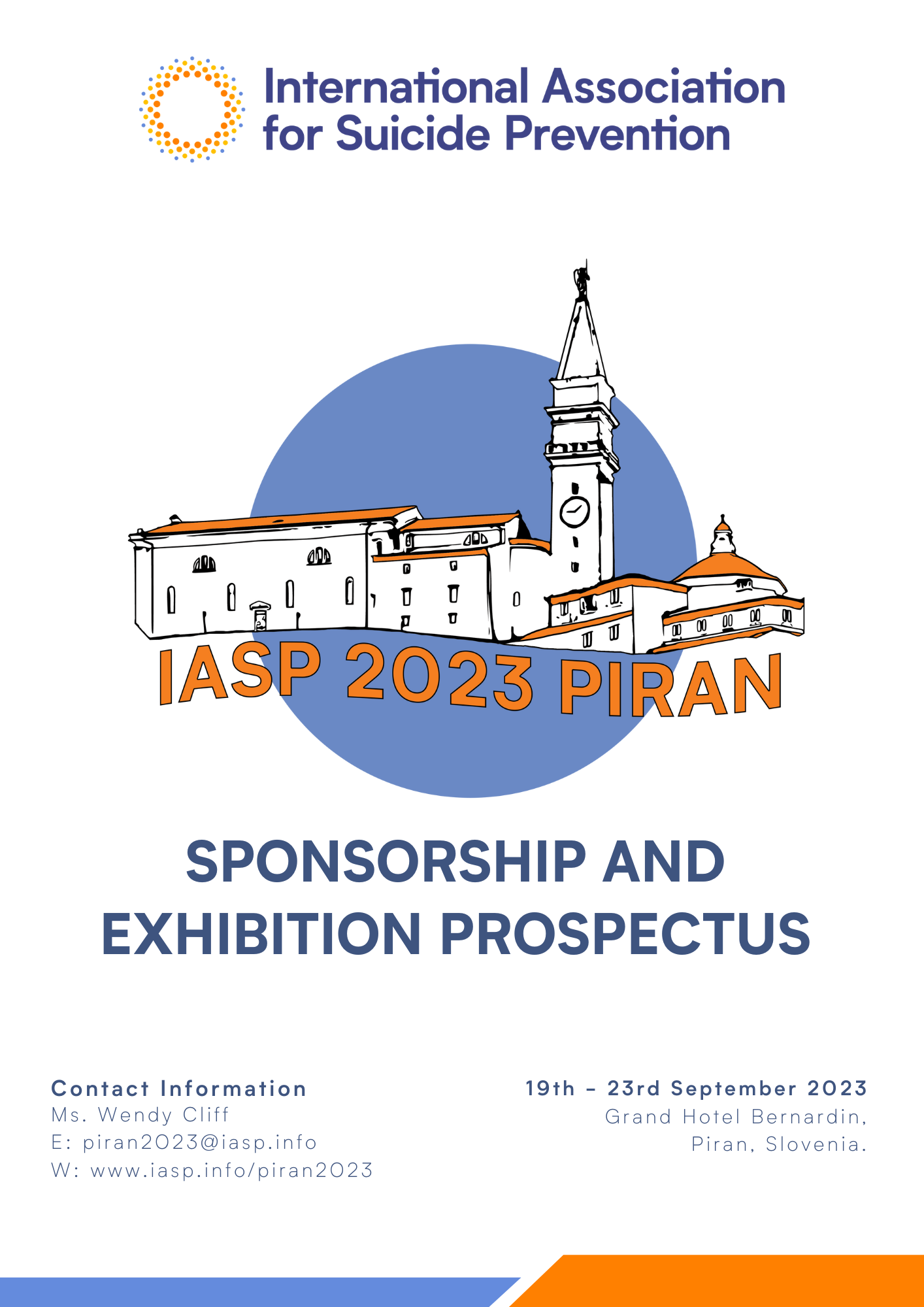 Sponsorship and Exhibition Prospectus Front Cover