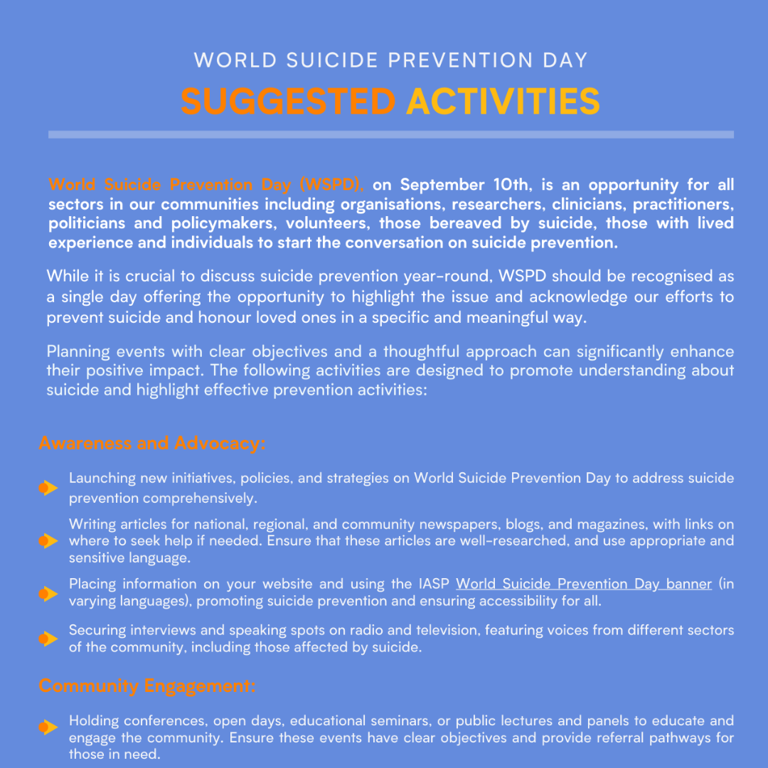 Suggested Activities