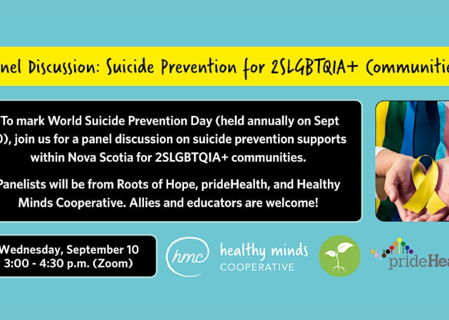 Suicide Prevention for 2SLGBTQIA+ Communities in Nova Scotia