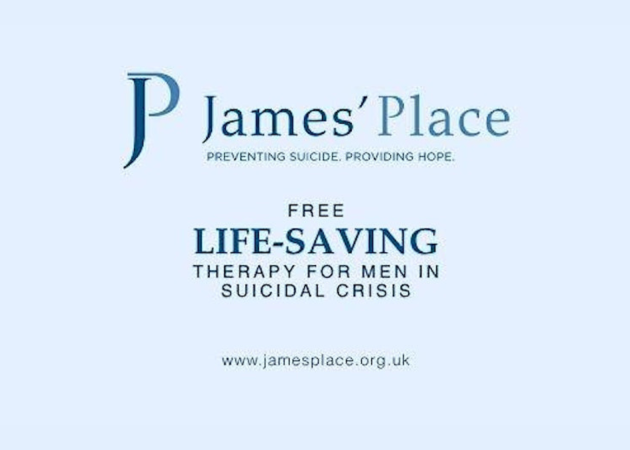 Free online webinar: Introducing James’ place – help for suicidal men
