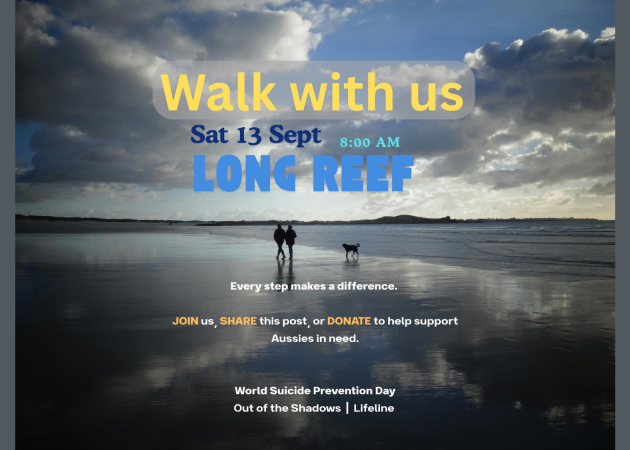 Community Walk for World Suicide Prevention Day