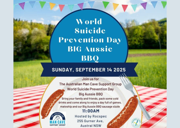 World Suicide Prevention Day Big Aussie BBQ