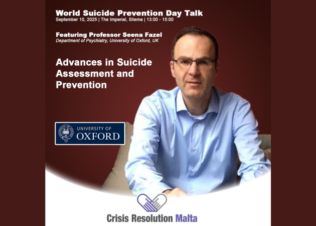 WSPD Talk: Advances in Suicide Assessment and Prevention