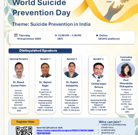 Suicide Prevention in India