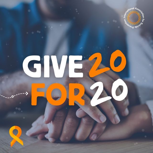 Your support is vital for us to increase awareness about suicide prevention, reduce stigma, support research and innovation, and develop a network for individuals and organisations involved in suicide prevention. Together, we can amplify our impact and provide vital resources to encourage understanding around suicide. 

Donate today and become an advocate for hope, link in bio 👆

#20DaysOfHope #IASP #SuicidePrevention #SuicideAwareness #WorldSuicidePreventionDay #WSPD2023 #WSPD #MentalHealthMatters #Fundraiser #GivingTuesday